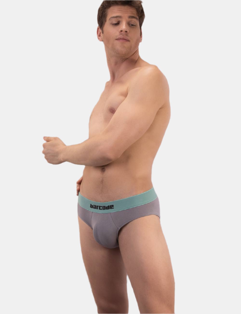 Barcode Basic Hip Brief Costas - Grey