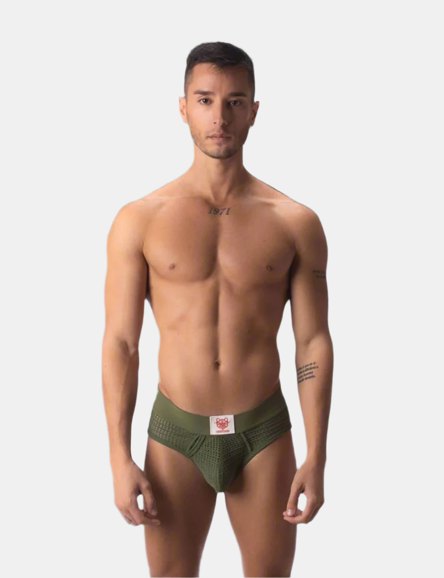 Barcode Brief Snable - Olive