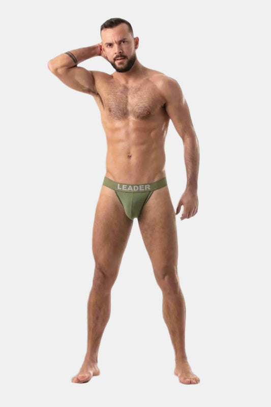 Leader G.I Army Jockstrap - Khaki