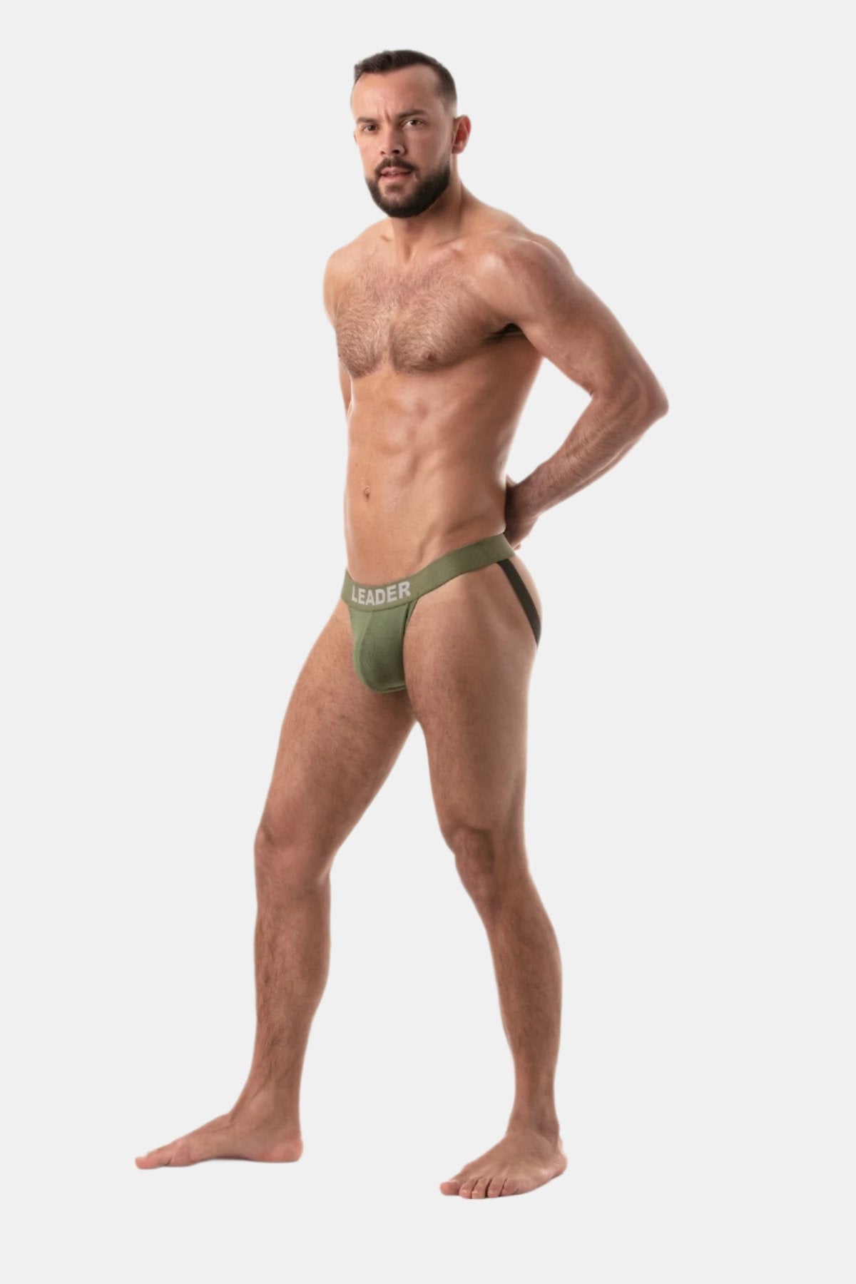 Leader G.I Army Jockstrap - Khaki