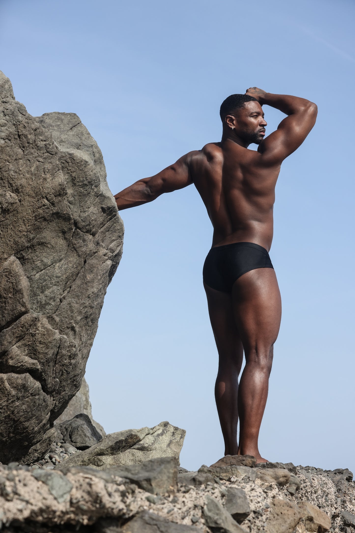 Sukrew Torrent Swim Brief - Jet Black