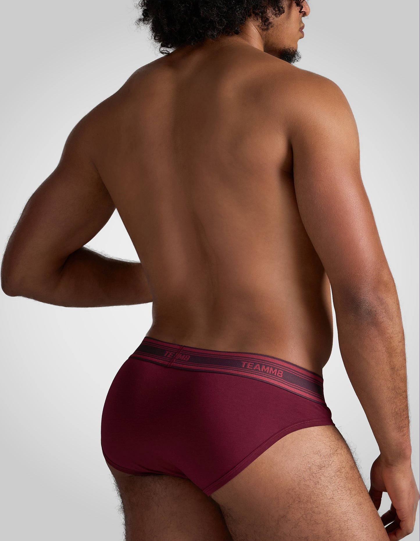 Teamm8 New Classic Cotton Brief - Wine