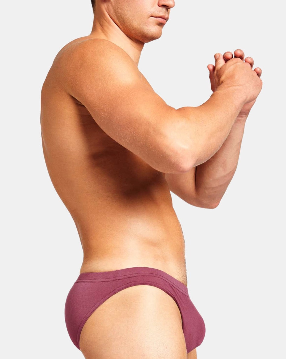 Teamm8 Body Bamboo Bikini Brief - Burgundy