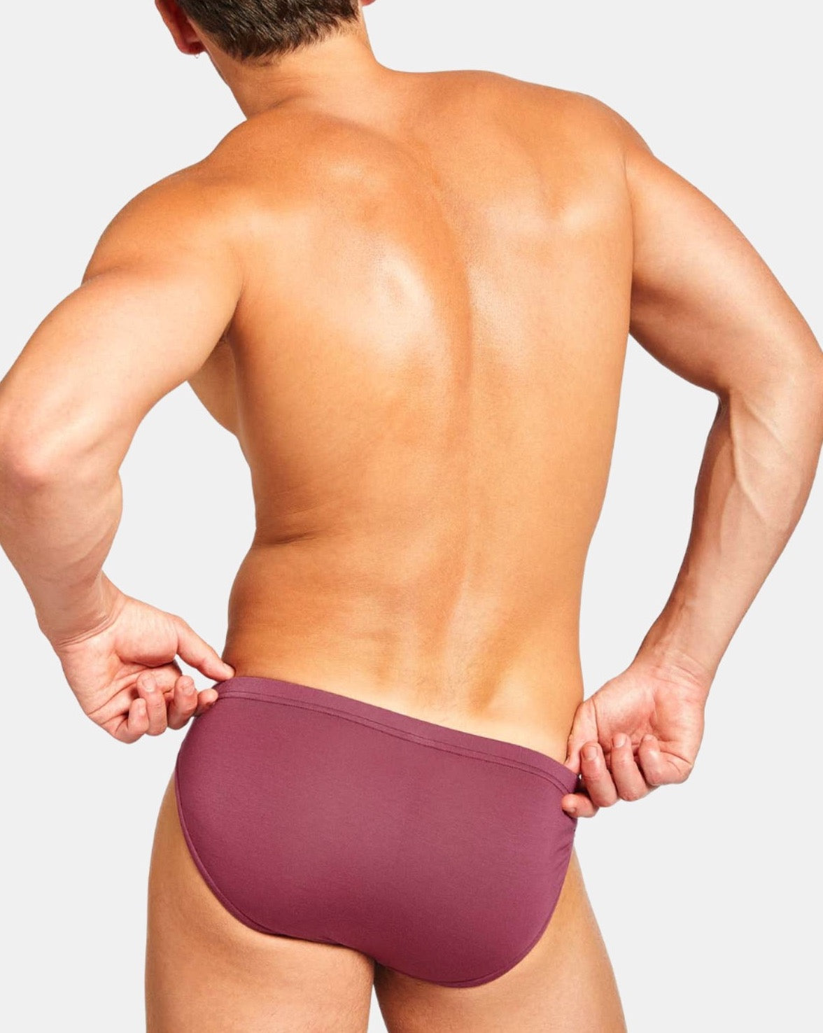 Teamm8 Body Bamboo Bikini Brief - Burgundy
