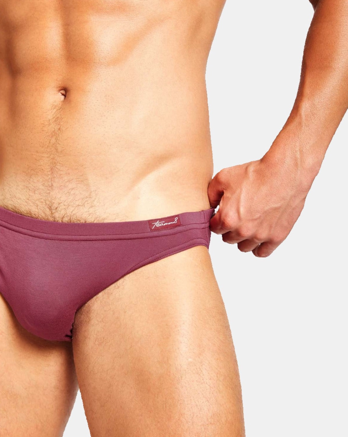 Teamm8 Body Bamboo Bikini Brief - Burgundy