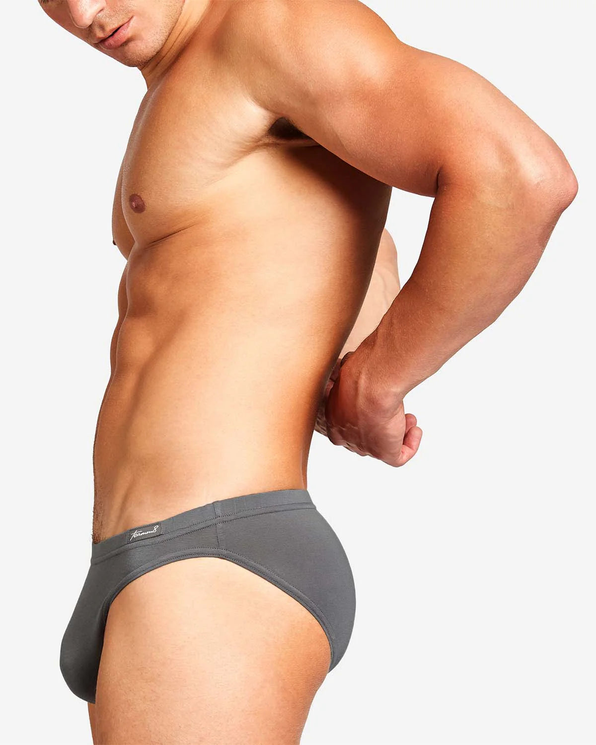 Teamm8 Body Bamboo Bikini Brief - Gunmetal