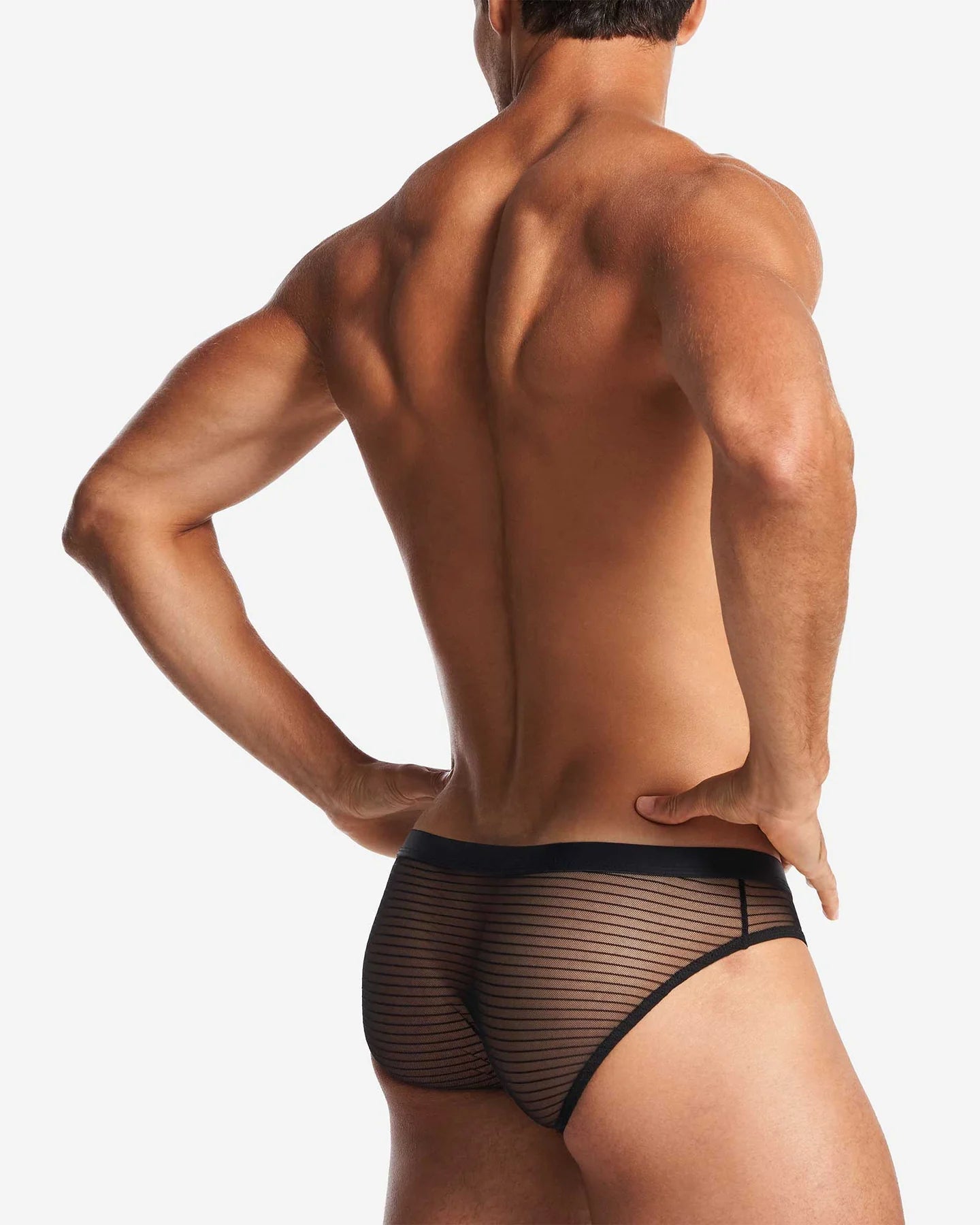 Teamm8 Manuel Sheer Bikini Brief - Black