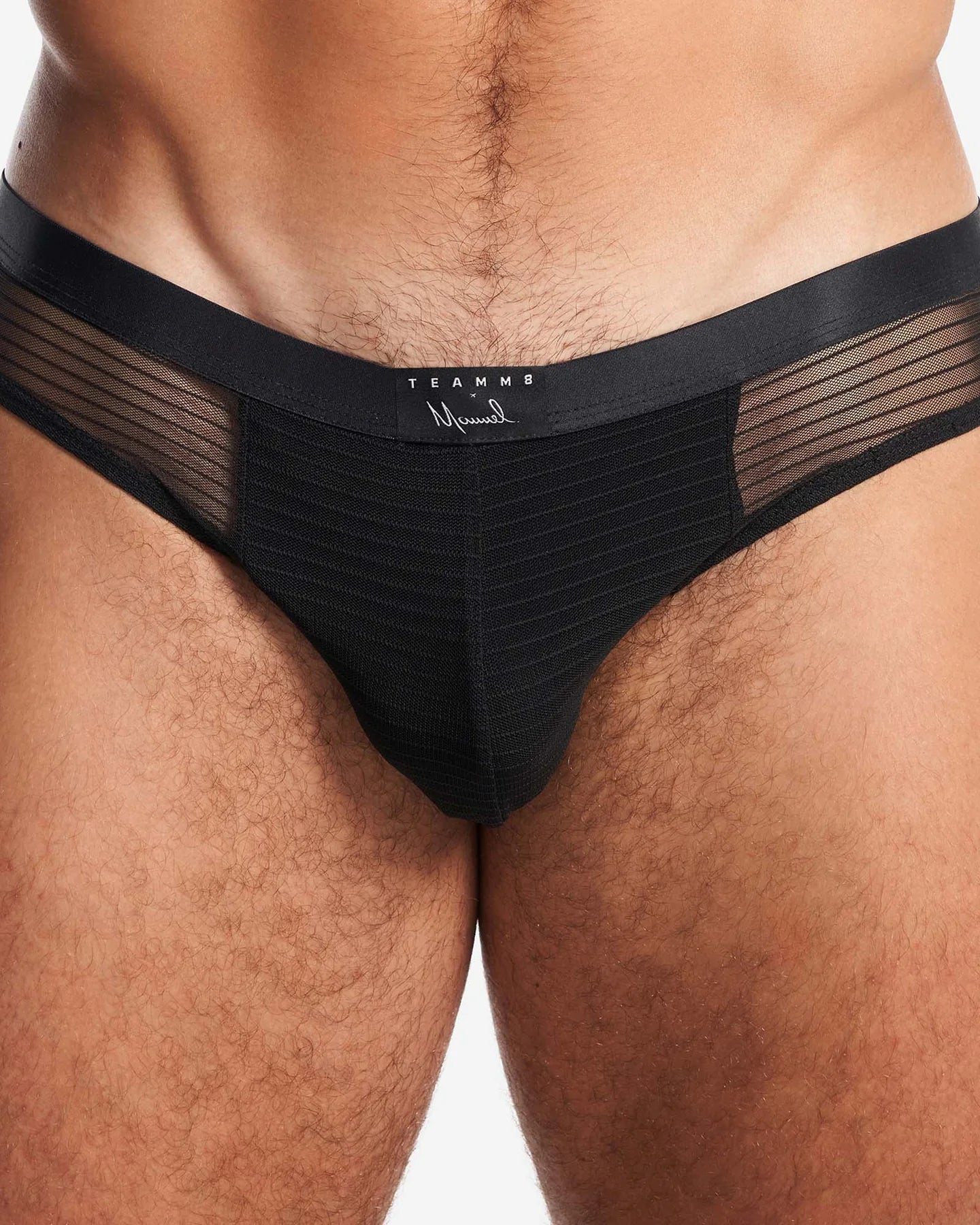 Teamm8 Manuel Sheer Bikini Brief - Black