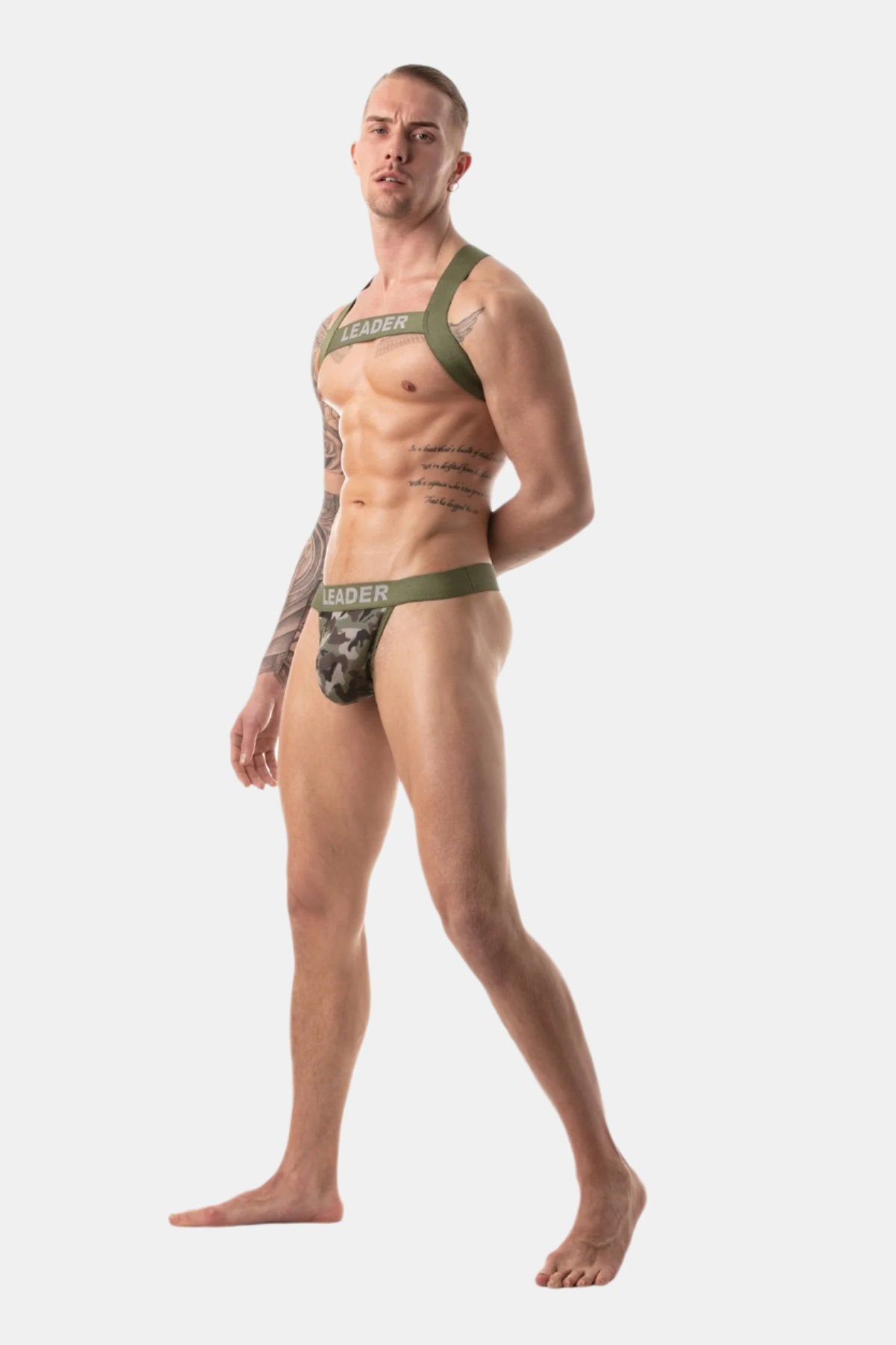 Leader Classic Harness - Khaki