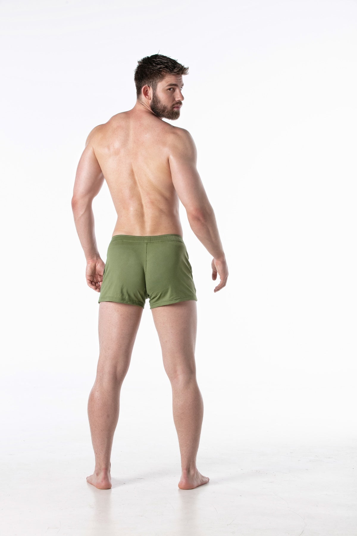 Leader Booty Shorts - Khaki