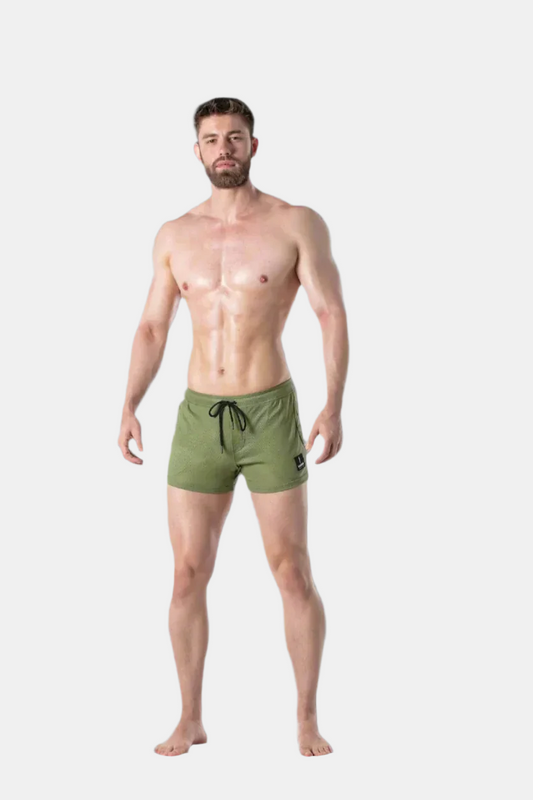 Leader Booty Shorts - Khaki