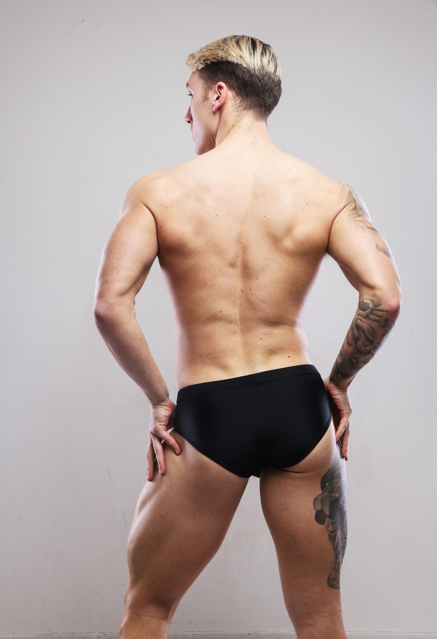 Sukrew Torrent Swim Brief - Jet Black